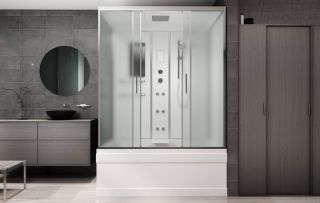 Душевая кабина AvaCan EM 4515 с гидромассажем 150x85 см